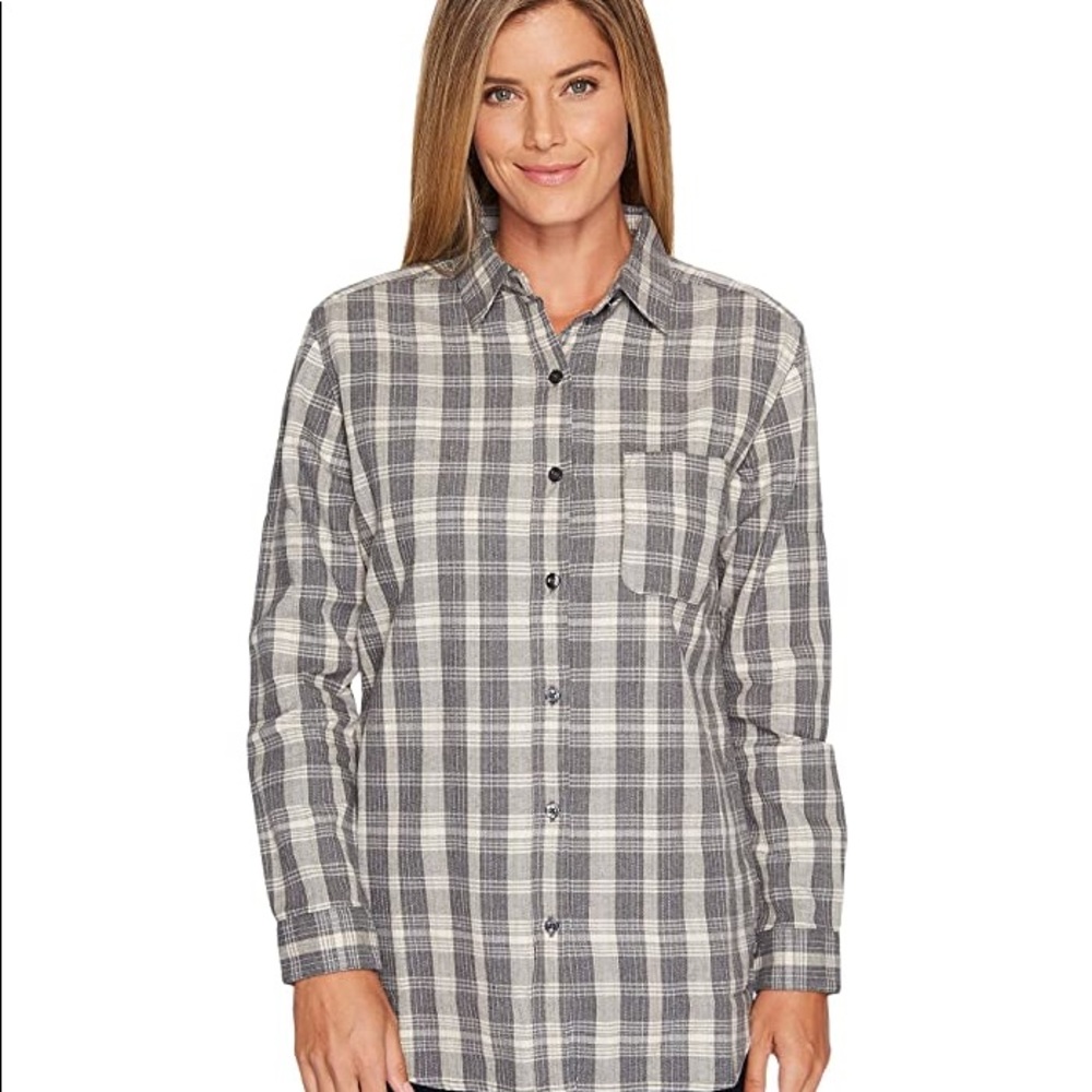 NWT: The North Face - Long Sleeve Boyfriend Shirt
